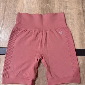 Forever 21 Coral Bike Shorts